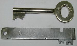 Antiker Stechschluessel Dick Bachmann